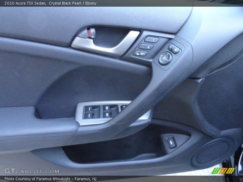 Crystal Black Pearl / Ebony 2010 Acura TSX Sedan