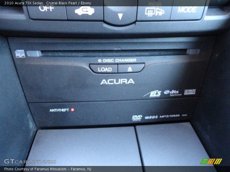 Crystal Black Pearl / Ebony 2010 Acura TSX Sedan