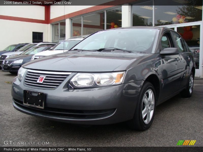 Storm Gray / Gray 2006 Saturn ION 2 Sedan