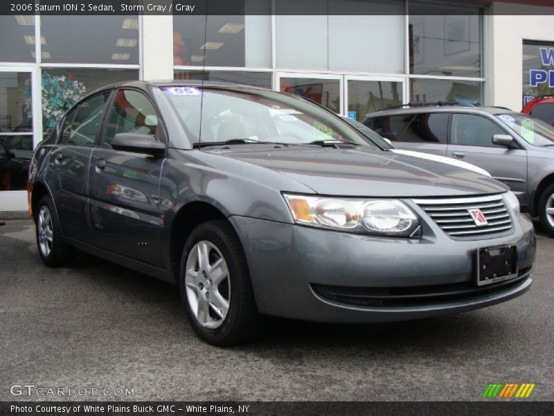 Storm Gray / Gray 2006 Saturn ION 2 Sedan