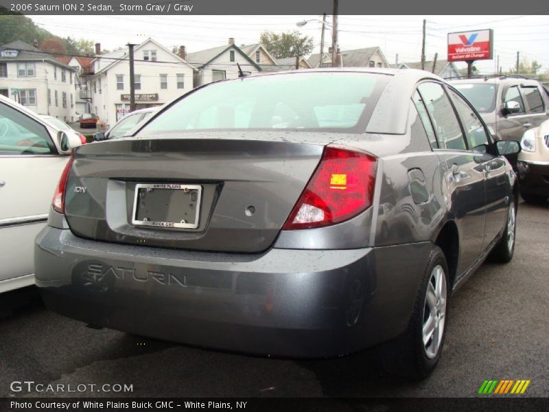 Storm Gray / Gray 2006 Saturn ION 2 Sedan