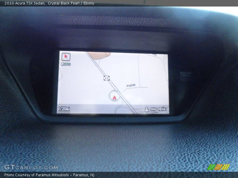 Crystal Black Pearl / Ebony 2010 Acura TSX Sedan