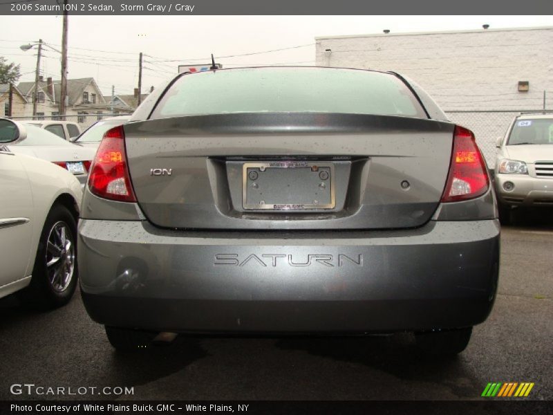 Storm Gray / Gray 2006 Saturn ION 2 Sedan