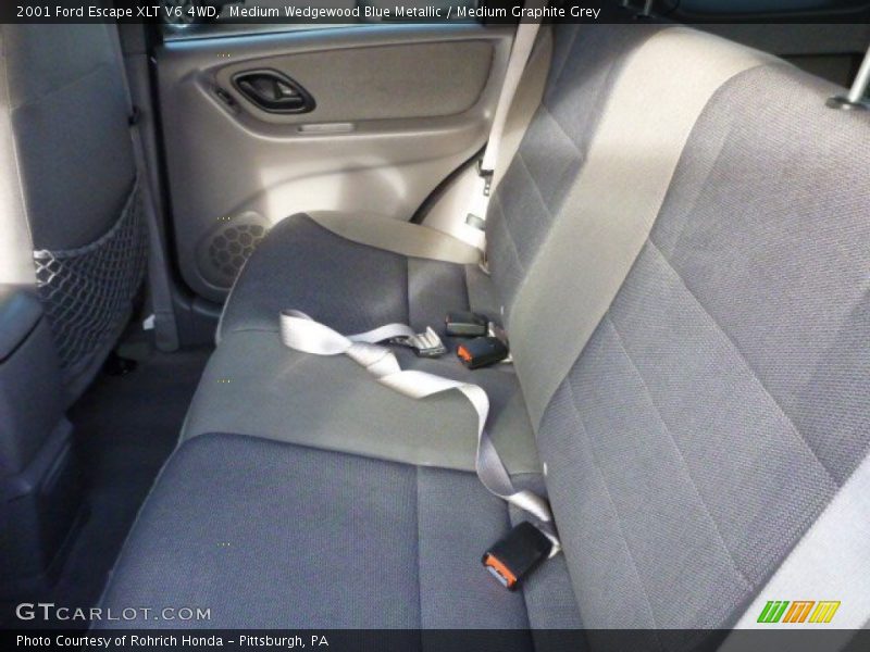 Medium Wedgewood Blue Metallic / Medium Graphite Grey 2001 Ford Escape XLT V6 4WD