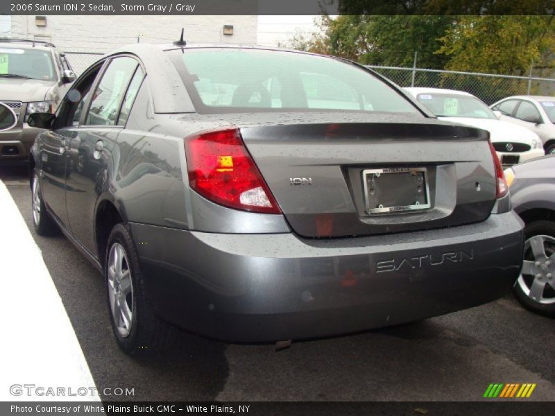 Storm Gray / Gray 2006 Saturn ION 2 Sedan