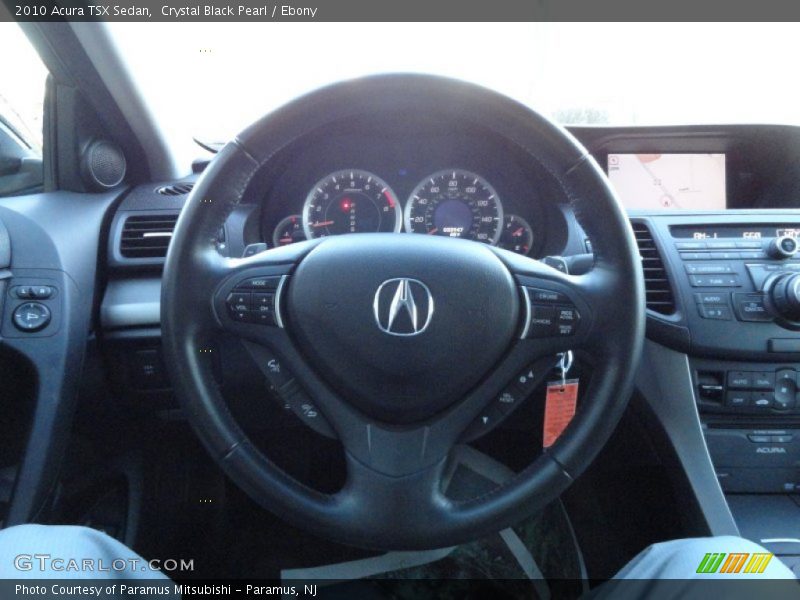 Crystal Black Pearl / Ebony 2010 Acura TSX Sedan