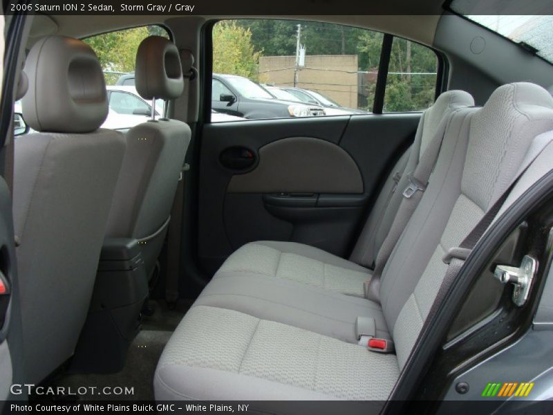 Rear Seat of 2006 ION 2 Sedan