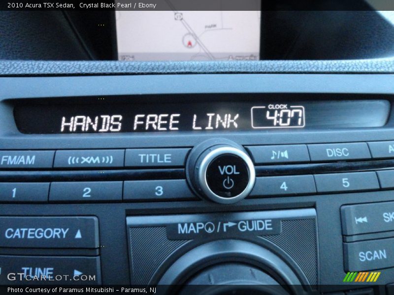 Crystal Black Pearl / Ebony 2010 Acura TSX Sedan