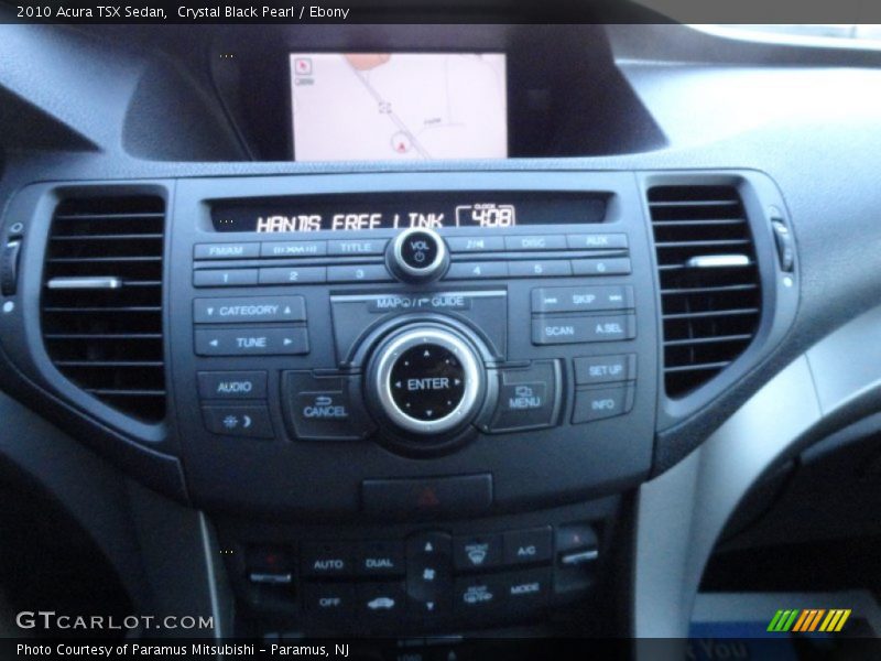 Crystal Black Pearl / Ebony 2010 Acura TSX Sedan