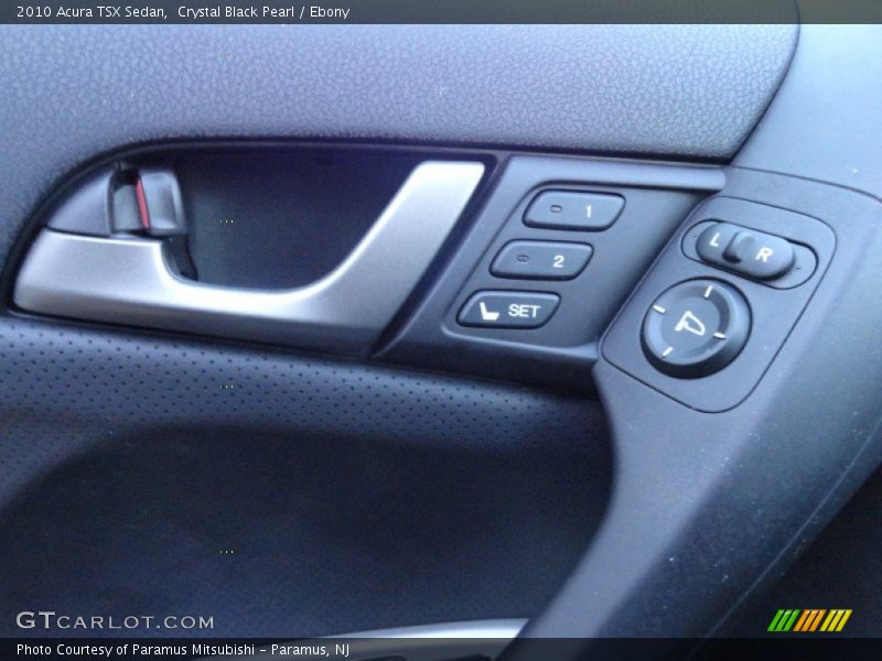 Crystal Black Pearl / Ebony 2010 Acura TSX Sedan