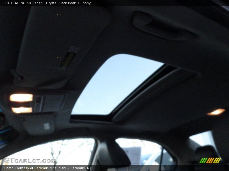 Crystal Black Pearl / Ebony 2010 Acura TSX Sedan