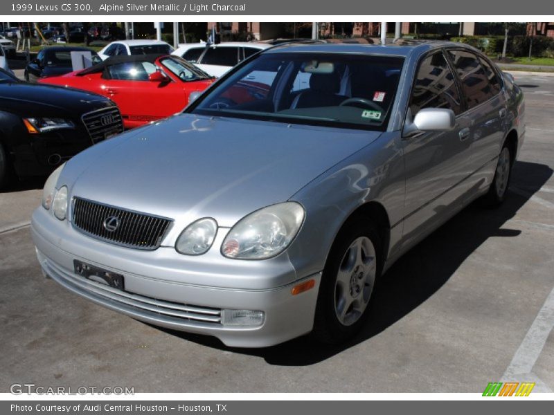 Alpine Silver Metallic / Light Charcoal 1999 Lexus GS 300