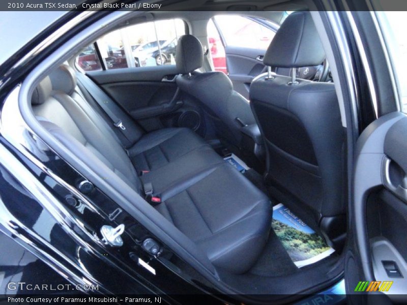 Crystal Black Pearl / Ebony 2010 Acura TSX Sedan