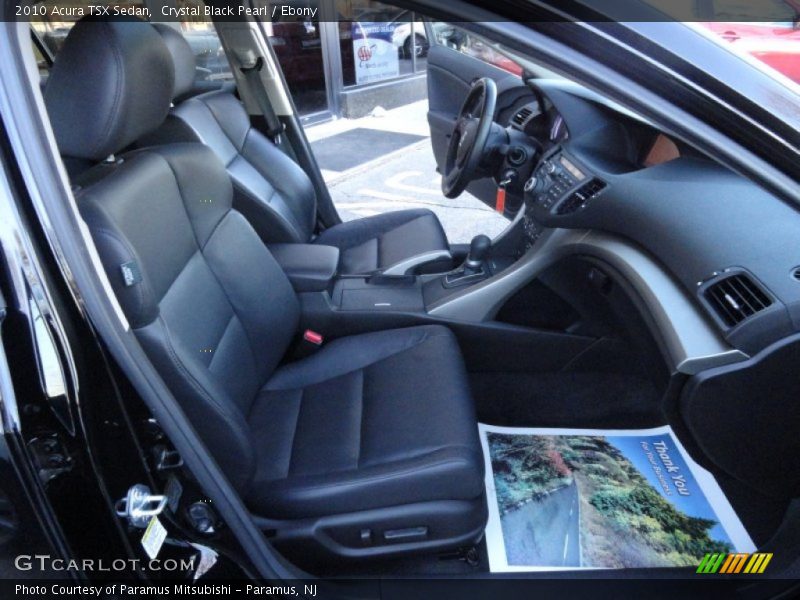 Crystal Black Pearl / Ebony 2010 Acura TSX Sedan