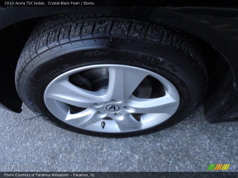 Crystal Black Pearl / Ebony 2010 Acura TSX Sedan