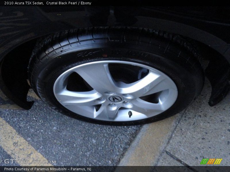 Crystal Black Pearl / Ebony 2010 Acura TSX Sedan