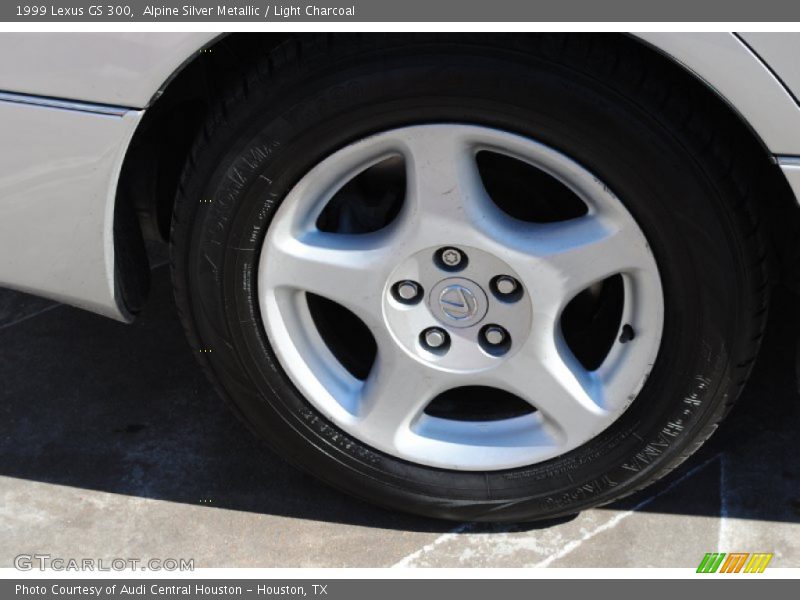 Alpine Silver Metallic / Light Charcoal 1999 Lexus GS 300