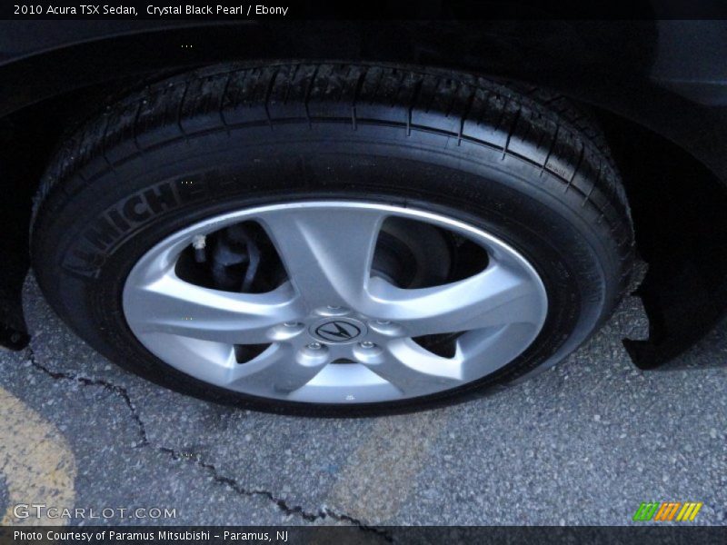 Crystal Black Pearl / Ebony 2010 Acura TSX Sedan