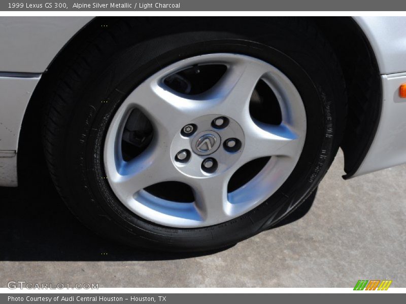 Alpine Silver Metallic / Light Charcoal 1999 Lexus GS 300