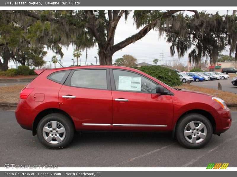  2013 Rogue S Cayenne Red