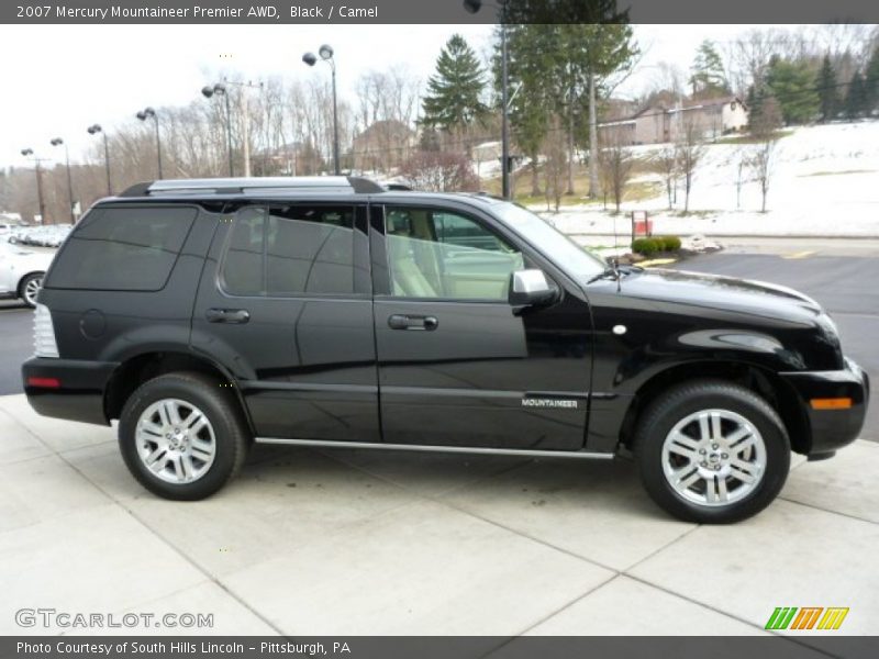 Black / Camel 2007 Mercury Mountaineer Premier AWD