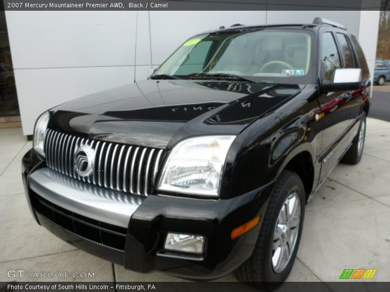 Black / Camel 2007 Mercury Mountaineer Premier AWD