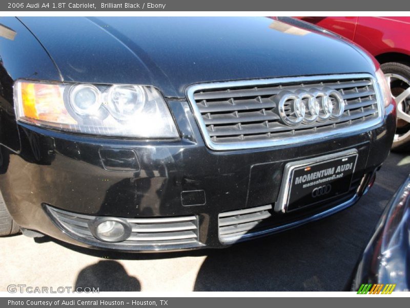 Brilliant Black / Ebony 2006 Audi A4 1.8T Cabriolet