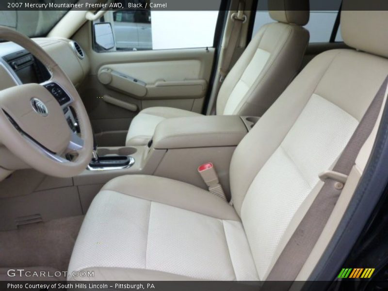 Front Seat of 2007 Mountaineer Premier AWD