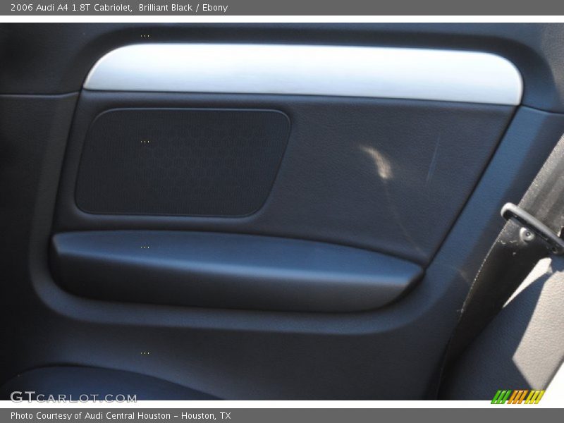 Brilliant Black / Ebony 2006 Audi A4 1.8T Cabriolet