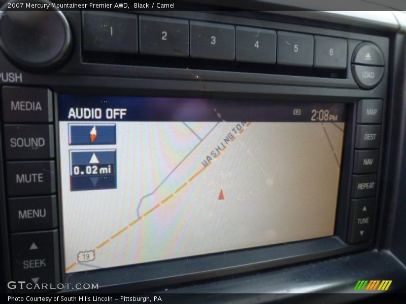 Navigation of 2007 Mountaineer Premier AWD
