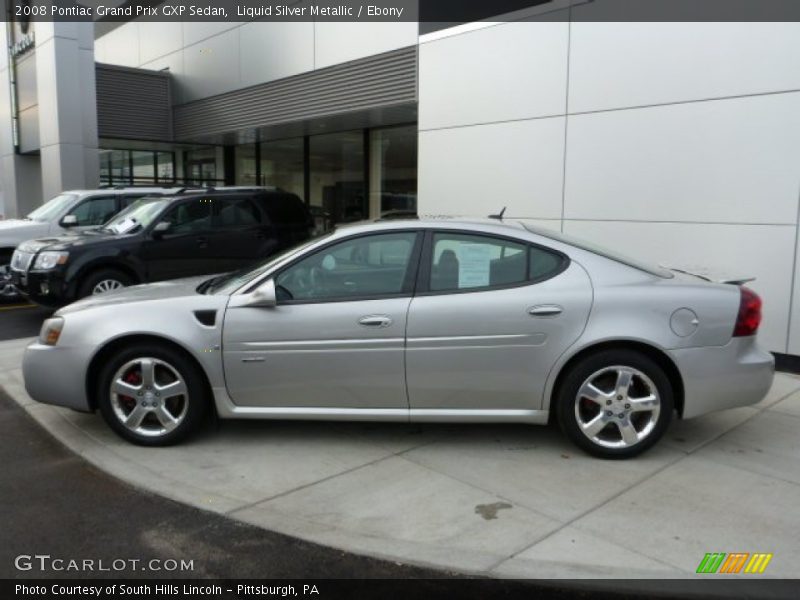  2008 Grand Prix GXP Sedan Liquid Silver Metallic