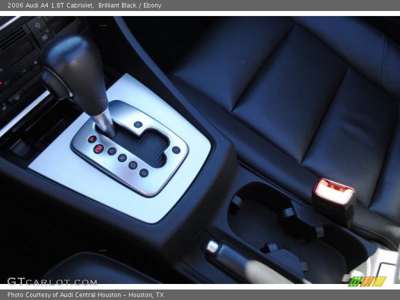 Brilliant Black / Ebony 2006 Audi A4 1.8T Cabriolet