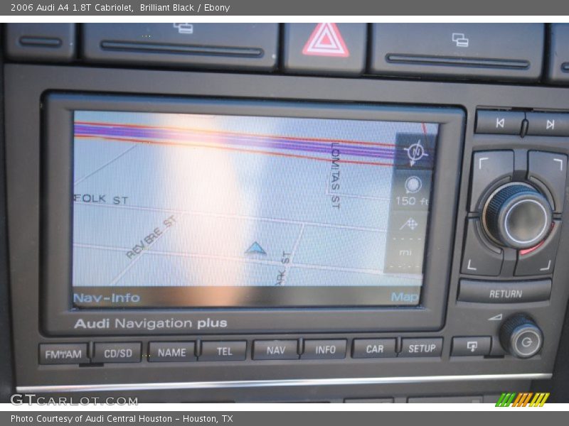 Navigation of 2006 A4 1.8T Cabriolet