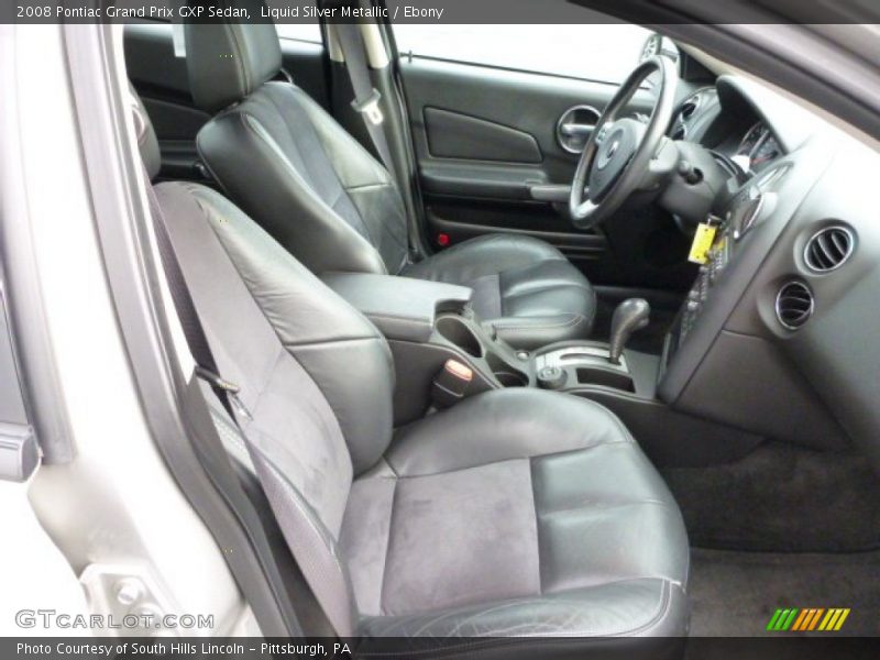 Front Seat of 2008 Grand Prix GXP Sedan