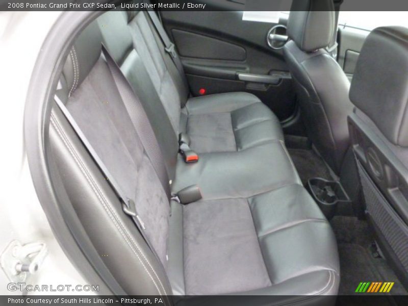 Liquid Silver Metallic / Ebony 2008 Pontiac Grand Prix GXP Sedan