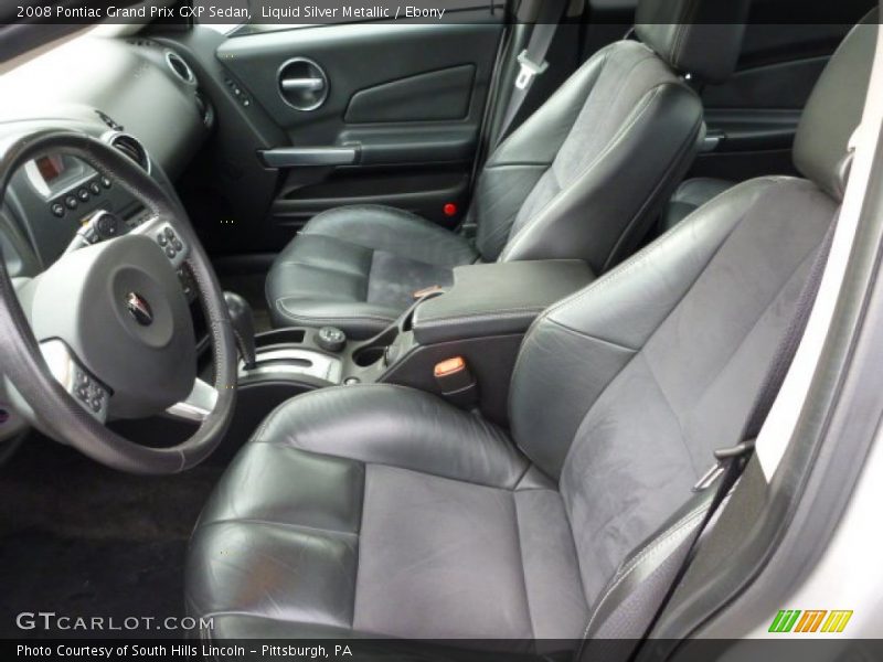 Liquid Silver Metallic / Ebony 2008 Pontiac Grand Prix GXP Sedan