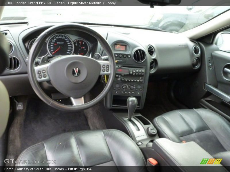 Ebony Interior - 2008 Grand Prix GXP Sedan 