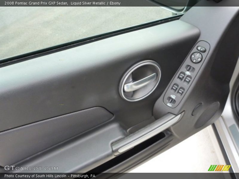 Liquid Silver Metallic / Ebony 2008 Pontiac Grand Prix GXP Sedan
