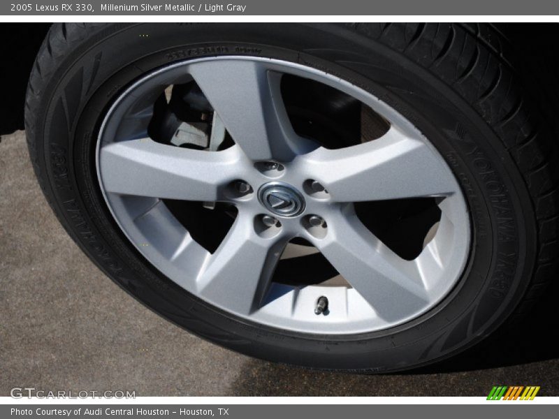 Millenium Silver Metallic / Light Gray 2005 Lexus RX 330