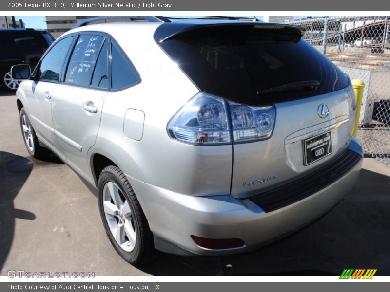 Millenium Silver Metallic / Light Gray 2005 Lexus RX 330