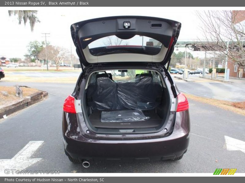 Black Amethyst / Black 2013 Nissan Rogue SV
