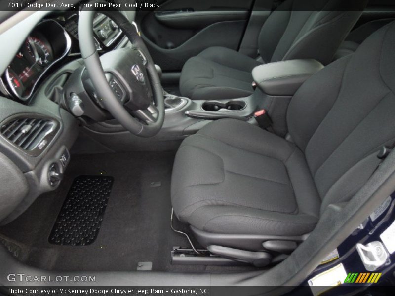  2013 Dart Aero Black Interior