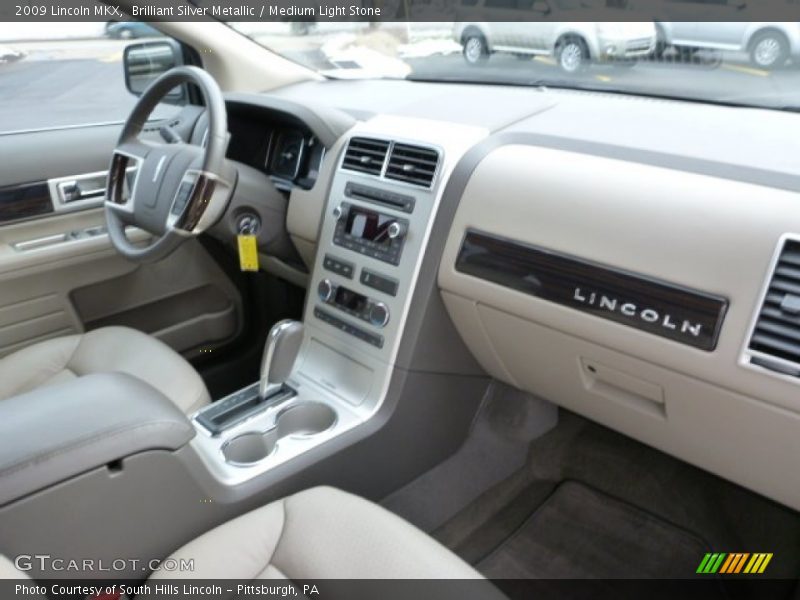 Brilliant Silver Metallic / Medium Light Stone 2009 Lincoln MKX