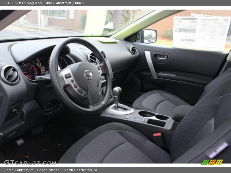 Black Amethyst / Black 2013 Nissan Rogue SV