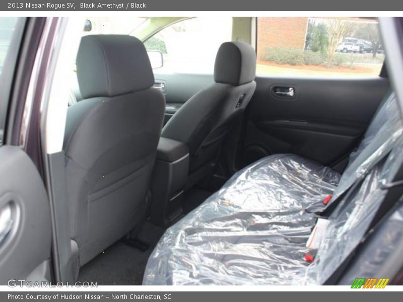 Black Amethyst / Black 2013 Nissan Rogue SV