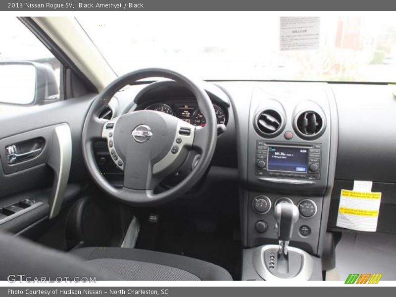 Black Amethyst / Black 2013 Nissan Rogue SV