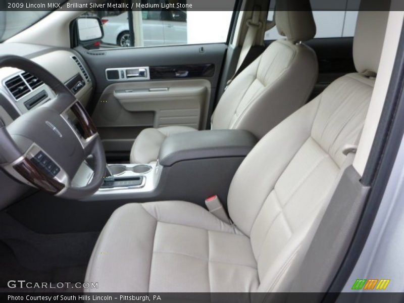 Brilliant Silver Metallic / Medium Light Stone 2009 Lincoln MKX