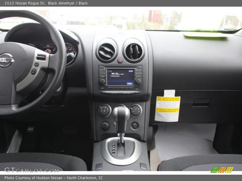 Black Amethyst / Black 2013 Nissan Rogue SV
