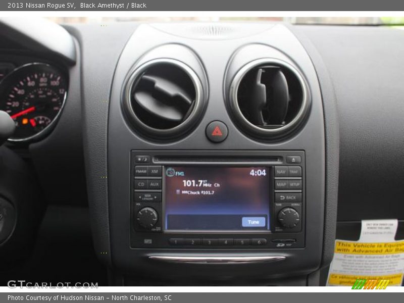 Black Amethyst / Black 2013 Nissan Rogue SV