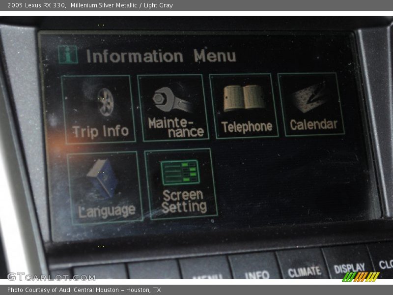 Millenium Silver Metallic / Light Gray 2005 Lexus RX 330